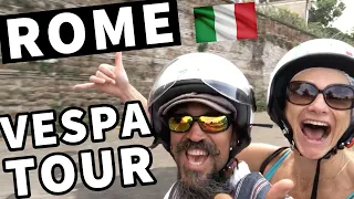 Traveling in Rome, Italy on a Vespa | Rome Sightseeing with Bici Baci 🛵