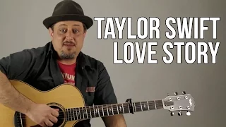 Taylor Swift Love Story Acoustic Guitar Lesson + Tutorial