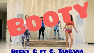 BOOTY-Becky G ft C. Tangana-Cardio Dance Fitness choreography