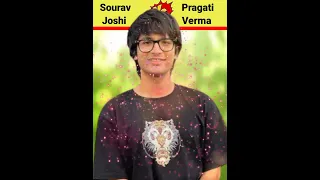 Sourav Joshi Vlogs VS Pragati Verma❓#shorts