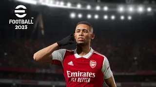 eFootball 2023 - Gameplay - Arsenal vs Manchester United | EMIRATES | PC