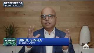 Rubrik CEO Bipul Sinha on Cybersecurity Risk in a Downturn: CNBC Working Lunch