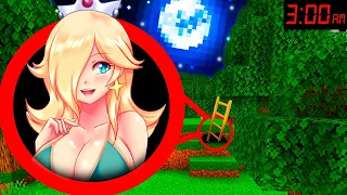 ¿Qué hay dentro de la base secreta de Rosalina de Mario Galaxy en Minecraft? 🌌 | Mario en español