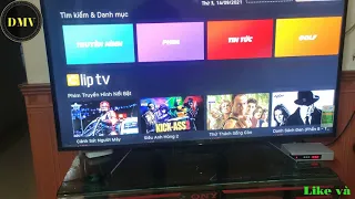 Cách xem kênh truyền hình trên tivi sony qua internet