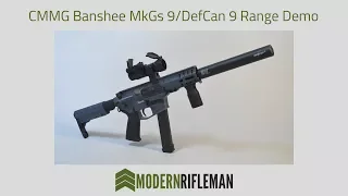 CMMG Banshee MkGs 9mm/DefCan 9 Range Demo