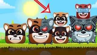 RED BALL 4 - TALKING RACCOON BALL ALL LEVELS (15, 30, 45, 75) ALL VOLUMES ALL BOSSES (iOS, Android)