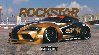 ROCKSTAR LIVERY • NOMAD GT ( GR Supra A90 ) • CarX Drift Racing 2 • Customization / Gameplay