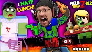 ROBLOX Field Trip Z w/ My HOT Lunch Lady! (FGTeeV's 2nd Most Horrible School Day)