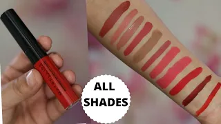 New Maybelline New York Sensational Liquid Matte Lipsticks All Shades Swatches , Review & Wear Test