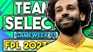 FPL GAMEWEEK 31 TEAM SELECTION | RANK 3K | FANTASY PREMIER LEAGUE TIPS 2023/24