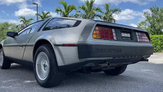 DMC Delorean [DMC - 12] - Start Up & Idle