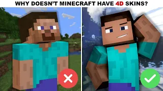 Why Can't We Make 4D Minecraft Skins?