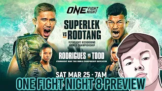 Why you should watch ONE Fight Night 8 THIS FRIDAY/SATURDAY!