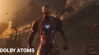 #IRON Man vs thanos fight Dolby Atmos Dolby vision DTS-X # MARVEL #hulk # #shorts #spiderman