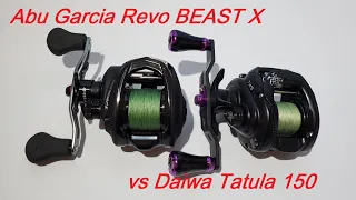 Abu Garcia Revo BEAST X vs Daiwa Tatula 150