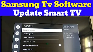 How To Update Software On Samsung Smart TV | N4200 | All Samsung Smart TV