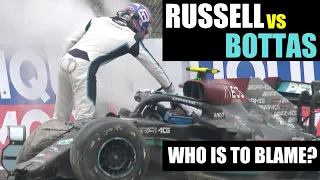 F1 IMOLA GP CRASH: Yes, it was Russell’s fault, Bottas fighting with Williams lap down?