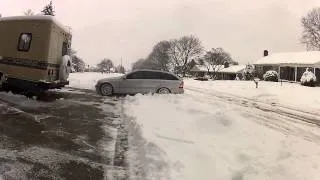 Mercedes 4Matic on airride Deep Snow