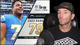 Cowboys Fan Reacts to Top 100 NFL Players of 2022 - #79 - Rashawn Slater