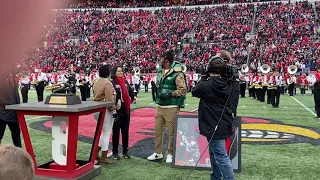 Lamar Jackson Speech After Jersey/Number Retirement 11-13-2021