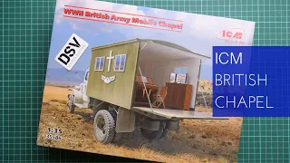 ICM 1/35 WW2 British Army Mobile Chapel (35586) Review