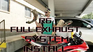 Yamaha R6 - How to Install a Full Exhaust System