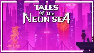 Tales Of The Neon Sea | Beautiful Pixel Art Cyber Dystopia Detective RPG (Gameplay)