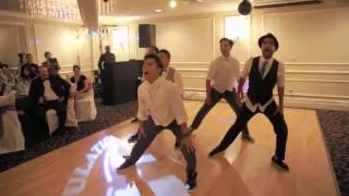 MOST AMAZING GROOMSMEN WEDDING DANCE EVER!! BEST NSYNC Timberlake