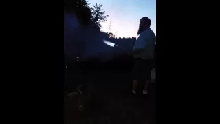 How to light a fire in 1 minute
