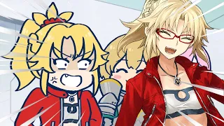 Mordred's reaction is priceless!!