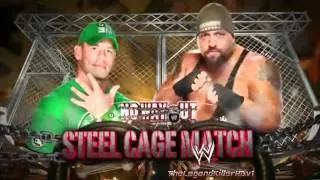 WWE No Way Out 2012 Official Match Card - John Cena Vs Big Show (HD).