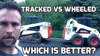 Heavy Equipment Comparison Tracked vs Wheeled Skid Steer.