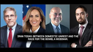 Iran Today: Between Domestic Unrest and the Race for the Bomb, A Webinar
