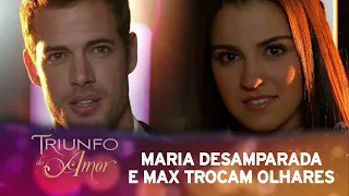 Triunfo do Amor | Maria Desamparada e Max trocam olhares