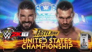WWE Fastlane 2018 | Bobby Roode vs. Randy Orton (United States Championship) | WWE 2K18 Simulation