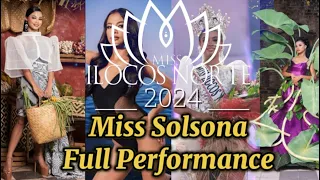 Miss Ilocos Norte 2024 Solsona Full Performance