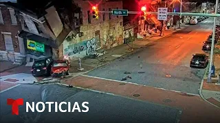 El impresionante video de un choque mortal en Maryland | Noticias Telemundo