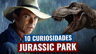 10 CURIOSIDADES sobre JURASSIC PARK em 6 minutos (e meio)!