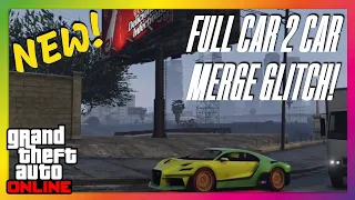 GTA 5 FULL CAR 2 CAR MERGE GLITCH! BENNYS/F1'S ON ANY CAR! *DRIVE OUT METHOD* 1.60