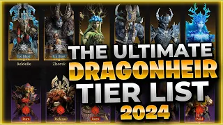 🚨DO NOT LEVEL TRASH!! The Ultimate TIER LIST Dragonheir: Silent Gods 2024