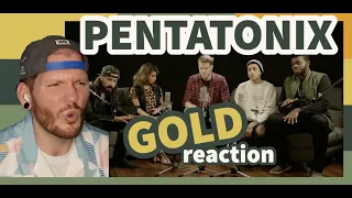 PENTATONIX first time reaction - GOLD (Kiiara Cover) - first time hearing PTX Gold ! 🤯🤯🤯🤯