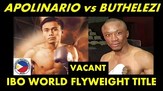 DAVE APOLINARIO - Knocks Out Gideon Buthelezi | Highlights