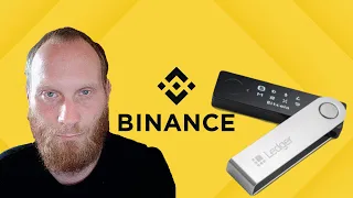 Как купить или перевести криптовалюту с кошелка Ledger Nano x  на BINANCE .