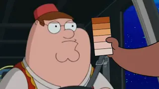 Peter Griffin gets Sun Bleached