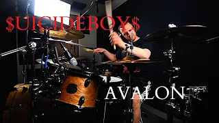 $UICIDEBOY$ - AVALON - Drum Cover