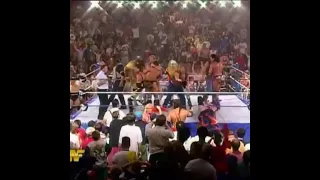 WWF Tatanka vs Crush Lumberjack Match