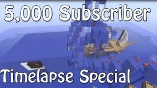 5,000 Subscribers Timelapse Special - Giant Squid Attacking Ship