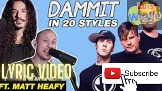 Ten Second Songs- Dammit in 20 Styles (Lyric Video)