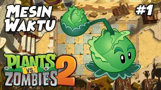 PERANG TANAMAN DENGAN ZOMBIE BERLANJUT ! | Plants vs. Zombies 2 Indonesia Ep.1