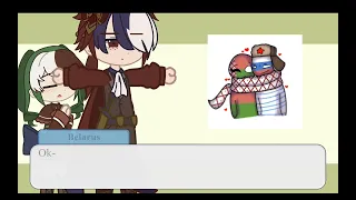 Some CountryHumans react to (Cursed) ships